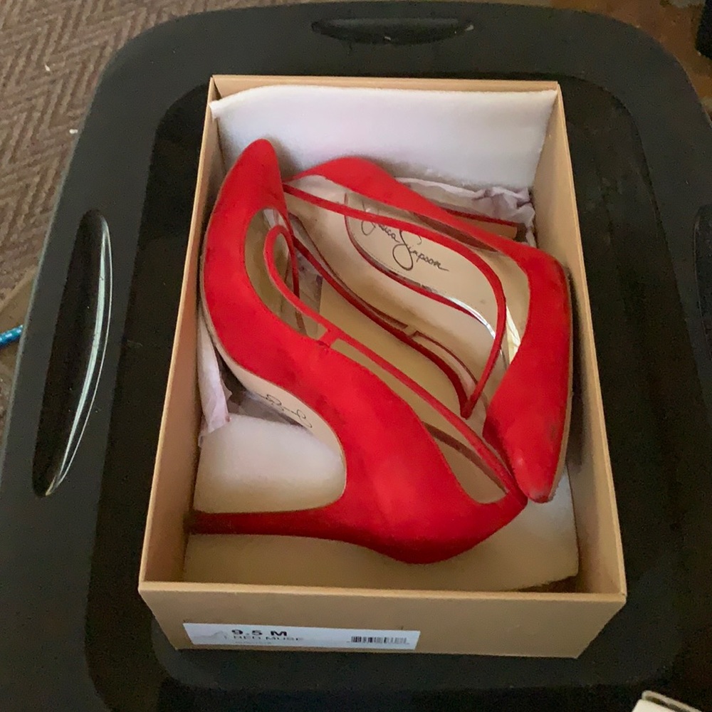 Jessica Simpson Red Muse pumps